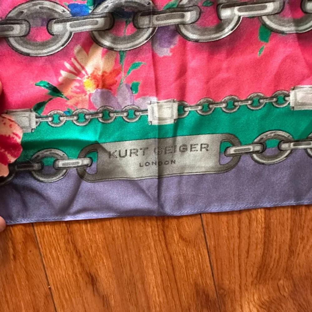 NWOT. Woman’s Kurt Geiger London Silk scarf._6